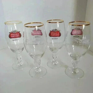 Kentucky Derby 138th Set of 3 2012 STELLA ARTOIS BELGIUM 33CL GLASSES